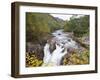 Lower Falls on the Water of Nevis in Autumn, Glen Nevis, Near Fort William-Ruth Tomlinson-Framed Photographic Print