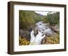 Lower Falls on the Water of Nevis in Autumn, Glen Nevis, Near Fort William-Ruth Tomlinson-Framed Photographic Print