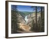 Lower Falls - Yellowstone-Robert Wavra-Framed Giclee Print