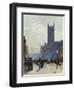 Lower Fifth Avenue, 1890-Childe Hassam-Framed Premium Giclee Print