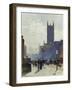 Lower Fifth Avenue, 1890-Childe Hassam-Framed Premium Giclee Print