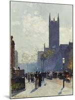 Lower Fifth Avenue, 1890-Childe Hassam-Mounted Giclee Print