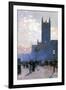 Lower Fifth Avenue-Childe Hassam-Framed Art Print