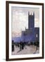 Lower Fifth Avenue-Childe Hassam-Framed Art Print