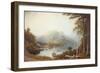 Lower Lake at Killarney from Muckross-George Fennel Robson-Framed Giclee Print