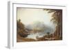 Lower Lake at Killarney from Muckross-George Fennel Robson-Framed Giclee Print