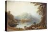 Lower Lake at Killarney from Muckross-George Fennel Robson-Stretched Canvas