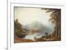 Lower Lake at Killarney from Muckross-George Fennel Robson-Framed Giclee Print