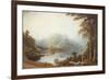 Lower Lake at Killarney from Muckross-George Fennel Robson-Framed Giclee Print