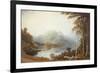 Lower Lake at Killarney from Muckross-George Fennel Robson-Framed Giclee Print