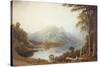 Lower Lake at Killarney from Muckross-George Fennel Robson-Stretched Canvas