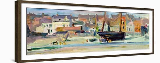 Lower Largo, Fife, c.1924-27-George Leslie Hunter-Framed Premium Giclee Print