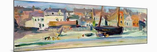 Lower Largo, Fife, c.1924-27-George Leslie Hunter-Mounted Premium Giclee Print