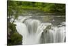 Lower Lewis Falls, Lewis River, Gifford-Pinchot Nf, Washington, Usa-Michel Hersen-Stretched Canvas