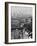 Lower Manhattan and Ferry Docks with Aid of a Telephoto Lens over the Rooftops in Staten Island-Andreas Feininger-Framed Photographic Print