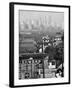 Lower Manhattan and Ferry Docks with Aid of a Telephoto Lens over the Rooftops in Staten Island-Andreas Feininger-Framed Photographic Print