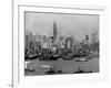 Lower Manhattan and Waterfront-null-Framed Photographic Print