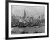 Lower Manhattan and Waterfront-null-Framed Photographic Print