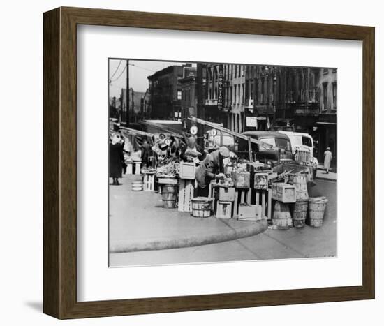 Lower Manhattan, c.1940's-null-Framed Art Print