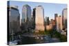 Lower Manhattan, Financial District, New York, USA-Peter Adams-Stretched Canvas