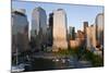 Lower Manhattan, Financial District, New York, USA-Peter Adams-Mounted Photographic Print