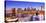 Lower Manhattan from Above the East River in New York City-Sean Pavone-Stretched Canvas