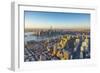 Lower Manhattan from Brooklyn, Manhattan, New York City, New York, USA-Jon Arnold-Framed Photographic Print