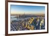 Lower Manhattan from Brooklyn, Manhattan, New York City, New York, USA-Jon Arnold-Framed Photographic Print