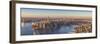 Lower Manhattan from Brooklyn, New York City, New York, USA-Jon Arnold-Framed Photographic Print