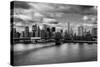 Lower Manhattan From the Manhattan Bridge-null-Stretched Canvas