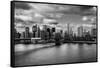 Lower Manhattan From the Manhattan Bridge-null-Framed Stretched Canvas