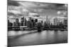 Lower Manhattan From the Manhattan Bridge-null-Mounted Photo