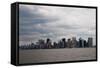 Lower Manhattan I-Erin Berzel-Framed Stretched Canvas