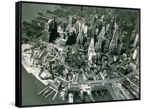 Lower Manhattan, New York, June 1947-null-Framed Stretched Canvas