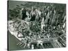 Lower Manhattan, New York, June 1947-null-Stretched Canvas