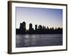 Lower Manhattan Skyline at Dawn, Manhattan, New York City, New York, USA-Amanda Hall-Framed Photographic Print
