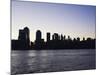 Lower Manhattan Skyline at Dawn, Manhattan, New York City, New York, USA-Amanda Hall-Mounted Photographic Print