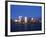 Lower Manhattan Skyline at Dusk Across the Hudson River, New York City, New York, USA-Amanda Hall-Framed Photographic Print