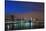 Lower Manhattan Skyline at Dusk.-Jon Hicks-Stretched Canvas
