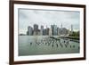 Lower Manhattan Skyline, New York City-Fraser Hall-Framed Photographic Print