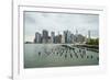 Lower Manhattan Skyline, New York City-Fraser Hall-Framed Photographic Print