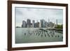 Lower Manhattan Skyline, New York City-Fraser Hall-Framed Photographic Print