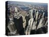 Lower Manhattan-David Jay Zimmerman-Stretched Canvas