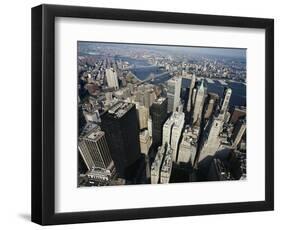 Lower Manhattan-David Jay Zimmerman-Framed Photographic Print