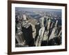 Lower Manhattan-David Jay Zimmerman-Framed Photographic Print