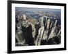 Lower Manhattan-David Jay Zimmerman-Framed Photographic Print