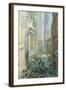 Lower Manhattan-Childe Hassam-Framed Premium Giclee Print