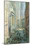 Lower Manhattan-Childe Hassam-Mounted Art Print