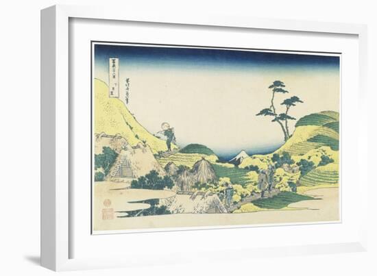 Lower Meguro, 1831-1834-Katsushika Hokusai-Framed Giclee Print