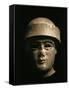 Lower Mesopotamia, Iraq, Head of a King of the Ur, Third Dynasty, Circa 2100-2000 B.C.-null-Framed Stretched Canvas